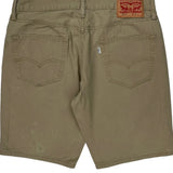Levis Chino Shorts - 34W 11L Khaki Cotton