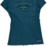 Motorcycles Harley Davidson T-Shirt - 2XL Blue Cotton