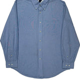 Tommy Hilfiger Shirt - Large Blue Cotton