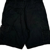 Aeropostale Cargo Shorts - 34W 10L Black Cotton