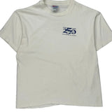 Washington And Lee University Hanes Single Stitch T-Shirt - Large White Cotton