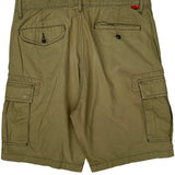 Levis Cargo Shorts - 35W 10L Khaki Cotton