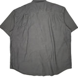 Carhartt Short Sleeve Shirt - 2XL Grey Cotton