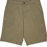 Dickies Cargo Shorts - 36W 11L Khaki Cotton