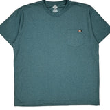 Dickies T-Shirt - 2XL Green Cotton Blend