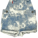 Age 3 Months Oshkosh Tie-Dye Dungarees - 3XS Blue Cotton