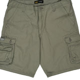Lee Cargo Shorts - 37W 11L Green Cotton