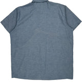 Dickies Short Sleeve Shirt - 2XL Blue Cotton