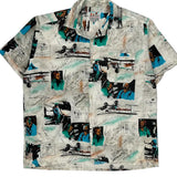 Sunlight Short Sleeve Shirt - Large Multicoloured Cotton