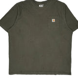Carhartt T-Shirt - 2XL Gray Cotton