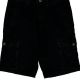 Levis Cargo Shorts - 30W 11L Black Cotton