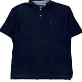 Tommy Hilfiger Polo Shirt - XL Navy Cotton