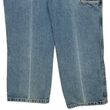 Dickies Double Knee Carpenter Jeans - 36W 31L Light Wash Cotton