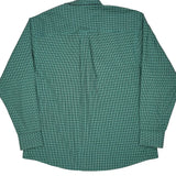 Wrangler Checked Shirt - XL Green Cotton