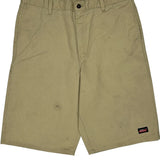 Dickies Carpenter Shorts - 34W 11L Khaki Cotton