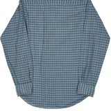 Levis Checked Shirt - Medium Blue Cotton