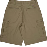 Dickies Cargo Shorts - 30W 11L Khaki Cotton
