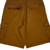 Lee Cargo Shorts - 34W 10L Brown Cotton