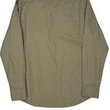 Boss Shirt - Large Khaki Cotton
