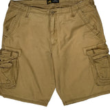 Lee Cargo Shorts - 34W 10L Khaki Cotton