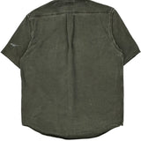 Carhartt Short Sleeve Shirt - Large Green Cotton
