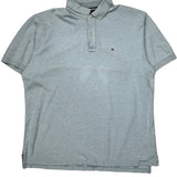 Tommy Hilfiger Polo Shirt - XL Blue Cotton