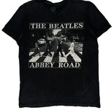 The Beatles Band T-Shirt - Medium Black Cotton