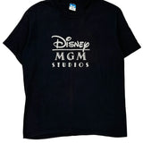 Made In Usa Mgm Studios Disney T-Shirt - Large Black Cotton