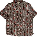 Tasso Elba Floral Hawaiian Shirt - XL Multicoloured Silk Blend