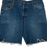Rmc Denim Shorts - 30W 10L Blue Cotton