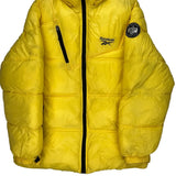 Reebok Puffer - Large Yellow Polyester