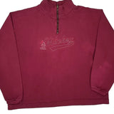 Mickey Mouse Disney Graphic Top - XL Red Cotton