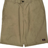 Dickies Chino Shorts - 38W 11L Beige Cotton