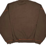 Browns Nfl Nfl Sweatshirt - XL Brown Cotton