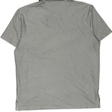 Polo By Ralph Lauren Striped Polo Shirt - Large Black & White Cotton