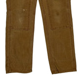 Carhartt Double Knee Carpenter Trousers - 30W UK 10 Brown Cotton