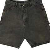 Wrangler Carpenter Shorts - 33W 10L Grey Cotton