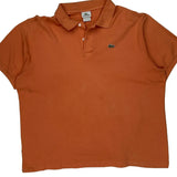 Lacoste Polo Shirt - 2XL Orange Cotton