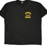 Cheerleader Fruit Of The Loom Single Stitch T-Shirt - 2XL Black Cotton Blend