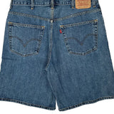 Levis Denim Shorts - 37W 10L Blue Cotton