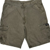 Wrangler Cargo Shorts - 38W 9L Brown Cotton