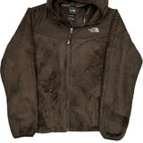 Age 13-14 The North Face Fleece Jacket - XL Brown Polyester