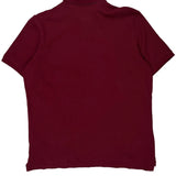 Polo By Ralph Lauren Polo Shirt - Large Burgundy Cotton