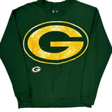 Green Bay Packers Nfl Sweatshirt - Medium Green Cotton Blend
