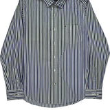 Tommy Hilfiger Striped Shirt - Medium Blue Cotton