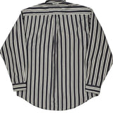Tommy Hilfiger Striped Shirt - Medium Black & White Cotton