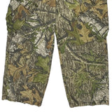 Mossy Oak Camo Cargo Trousers - 36W 30L Camo Cotton Blend