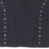 Roccobarocco Midi Pencil Skirt - 32W UK 12 Blue Cotton Blend