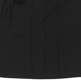 Trussardi Mini Skirt - 36W UK 16 Black Cotton