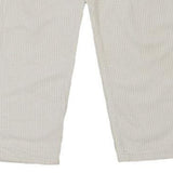 Age 14 Valentino Cord Trousers - 26W 30L White Cotton